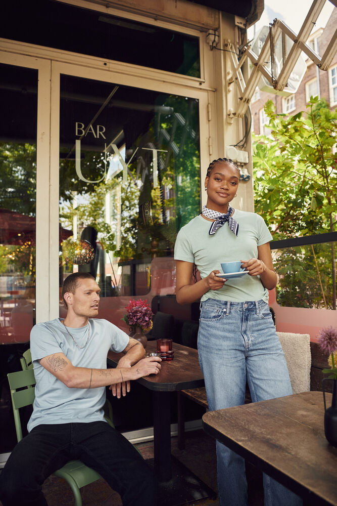 Clique Valkoinen Basic-T 029030