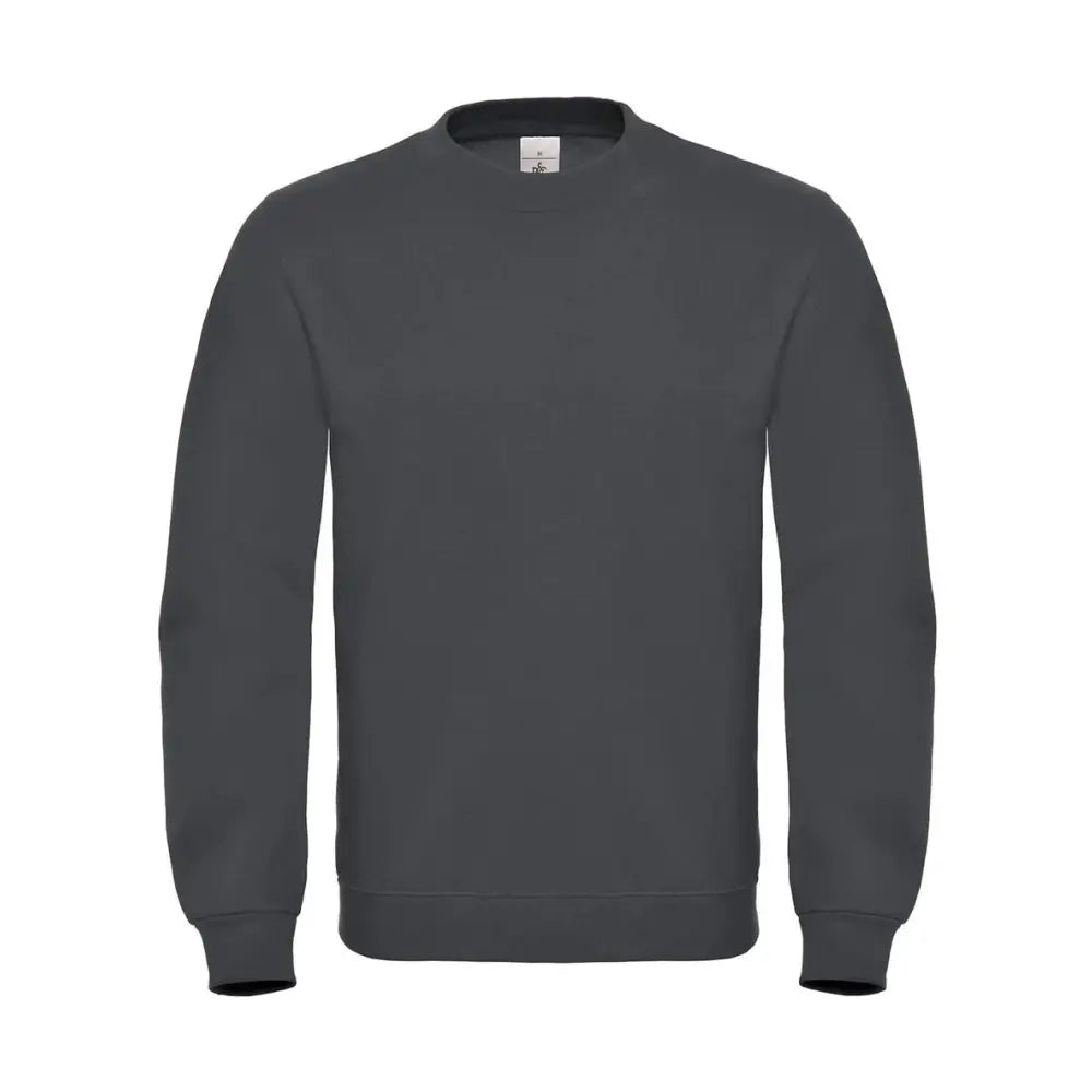 B&C ID.002 Cotton Rich College - Harmaa (Anthracite) / XS - Yritystekstiilit
