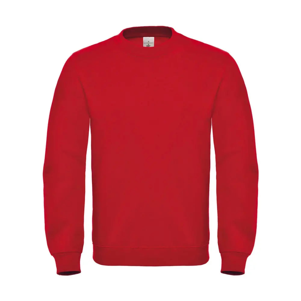 B&C ID.002 Cotton Rich College - Punainen / XS - Yritystekstiilit