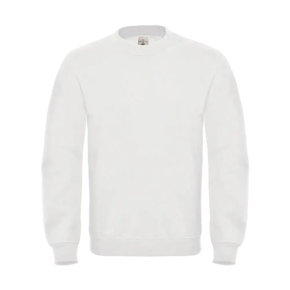 B&C ID.002 Cotton Rich College - Valkoinen / XS - Yritystekstiilit