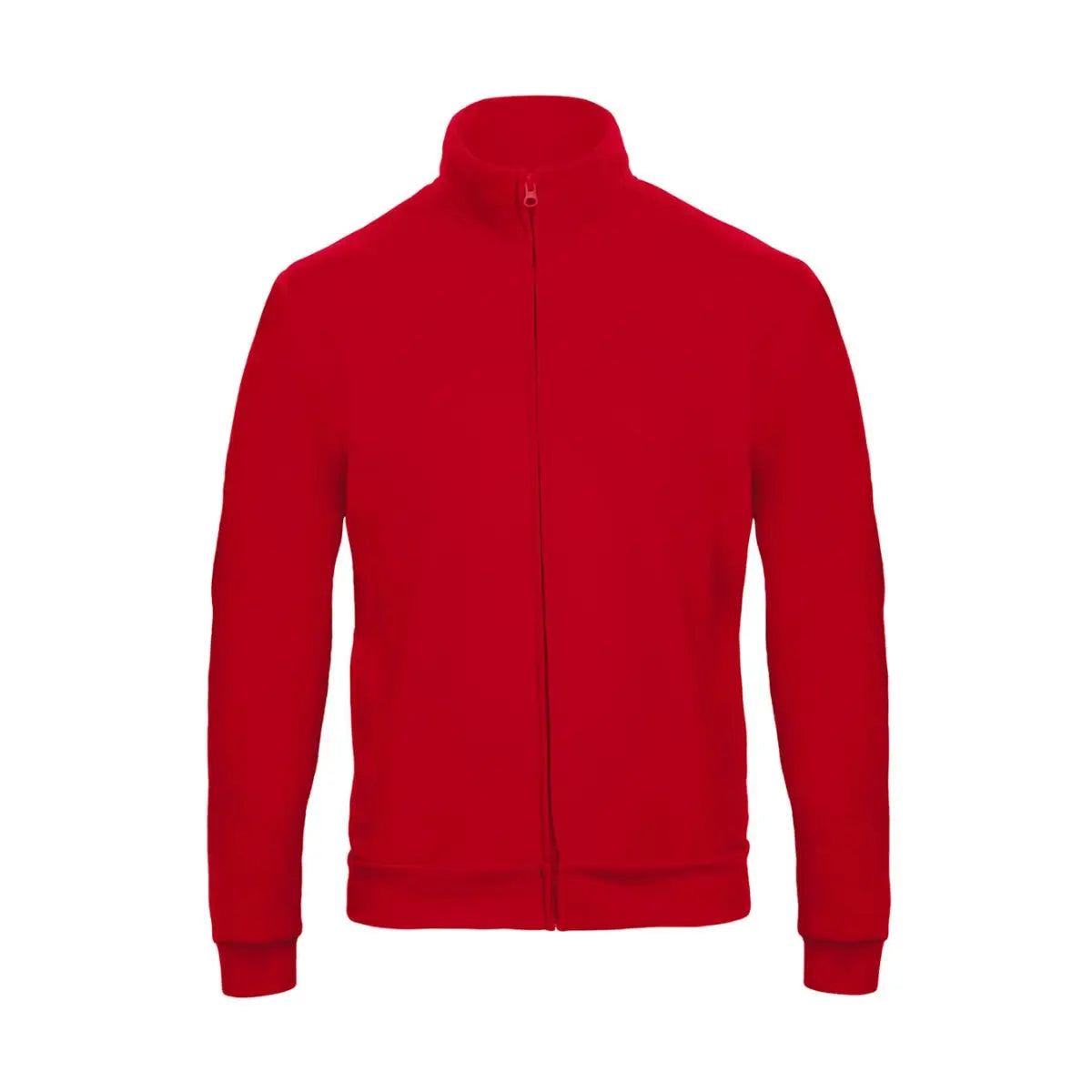 B&C ID.206 50/50 Unisex College Vetoketjulla - Punainen / XS - Yritystekstiilit