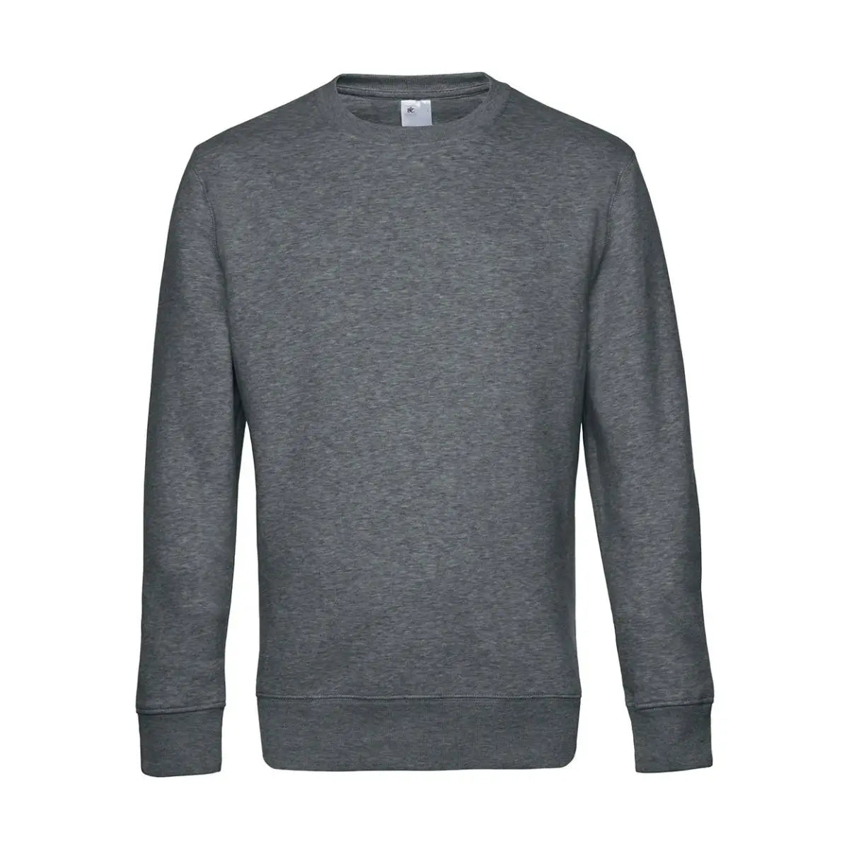 B&C KING Crew Neck_° Collegepusero - Harmaa (Heather Mid Grey) / XS - Yritystekstiilit