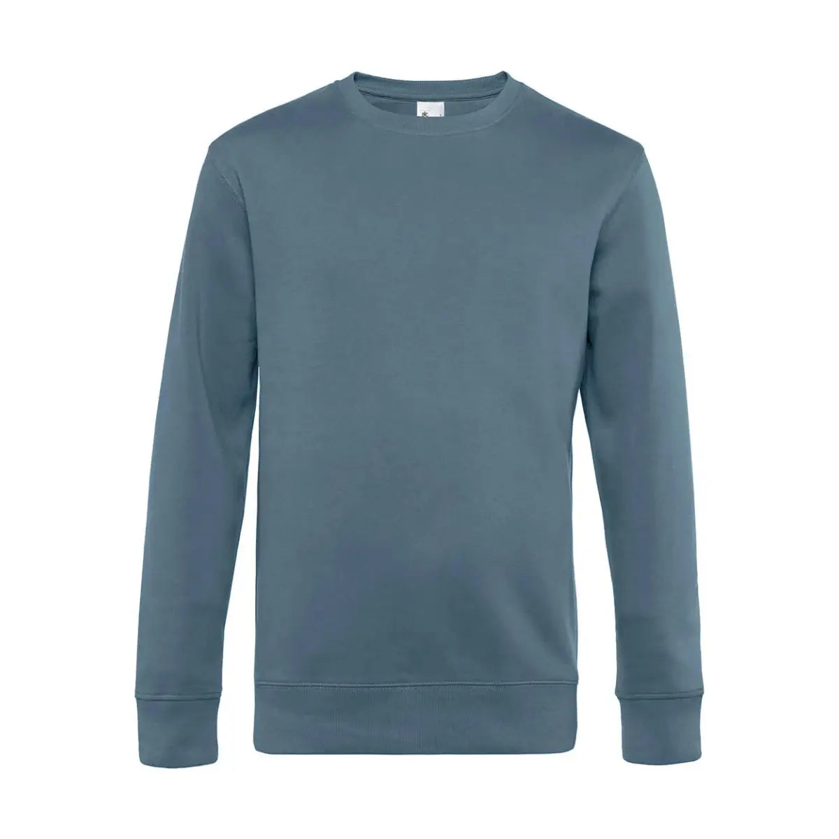 B&C KING Crew Neck_° Collegepusero - Sininen (Nordic Blue) / XS - Yritystekstiilit