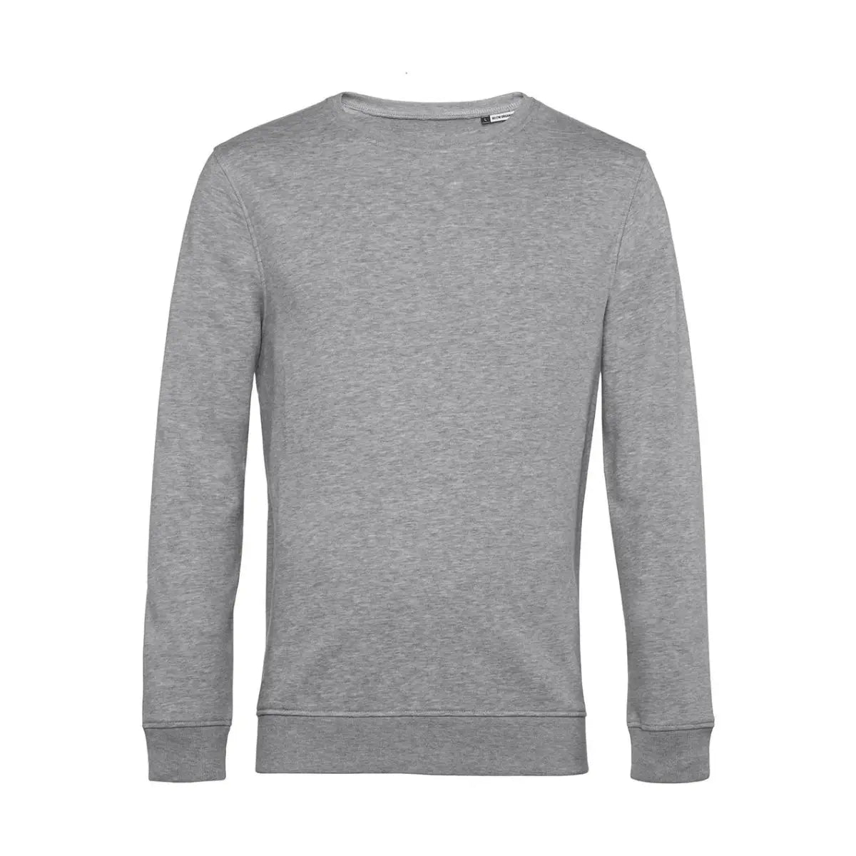 B&C Organic Inspire Crew Neck_° College - Harmaa (Heather Grey) / XS - Yritystekstiilit