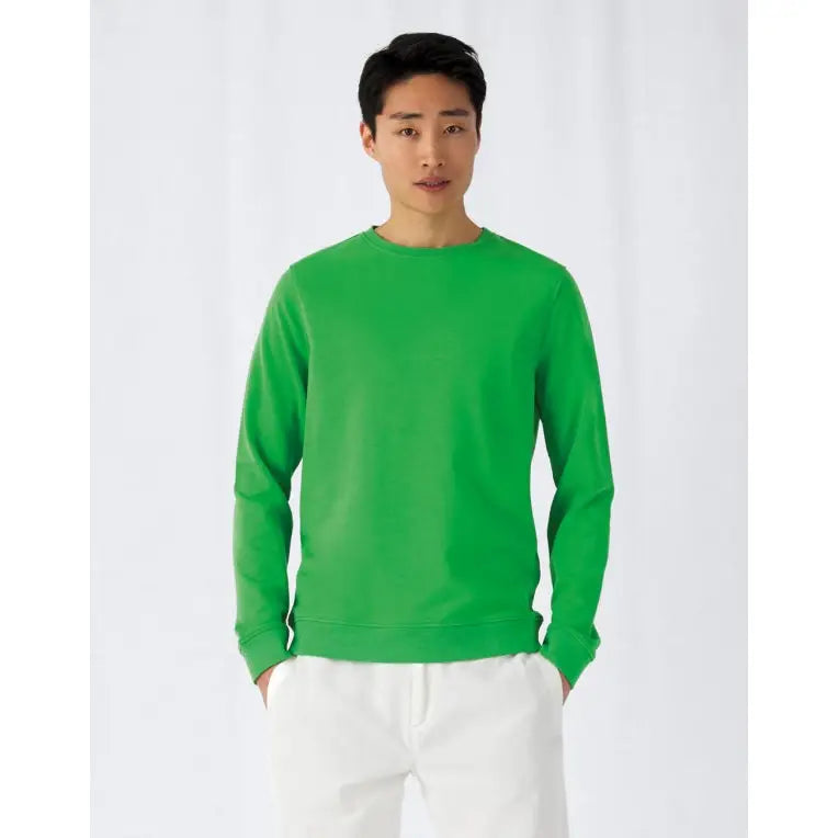 B&C Organic Inspire Crew Neck_° College - Yritystekstiilit