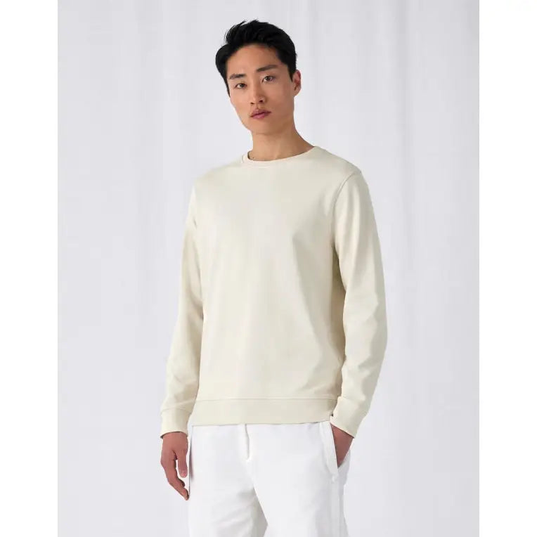 B&C Organic Inspire Crew Neck_° College - Yritystekstiilit