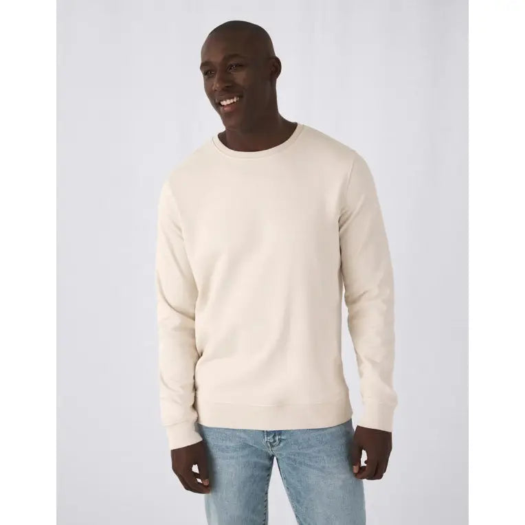 B&C Organic Inspire Crew Neck_° College - Yritystekstiilit