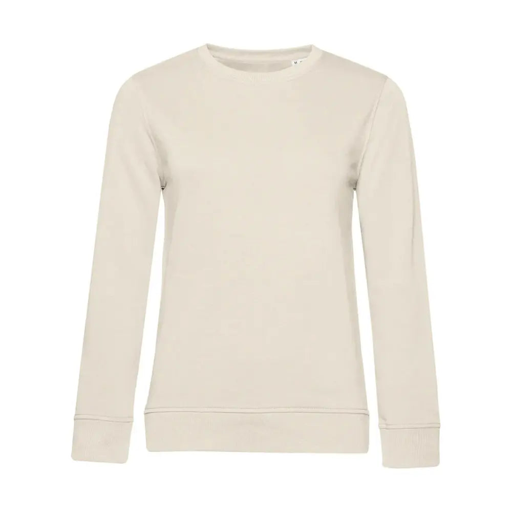 B&C Organic Inspire Crew Neck _° Naisten Collegepaita - Valkoinen (Off White) / XS - Yritystekstiilit