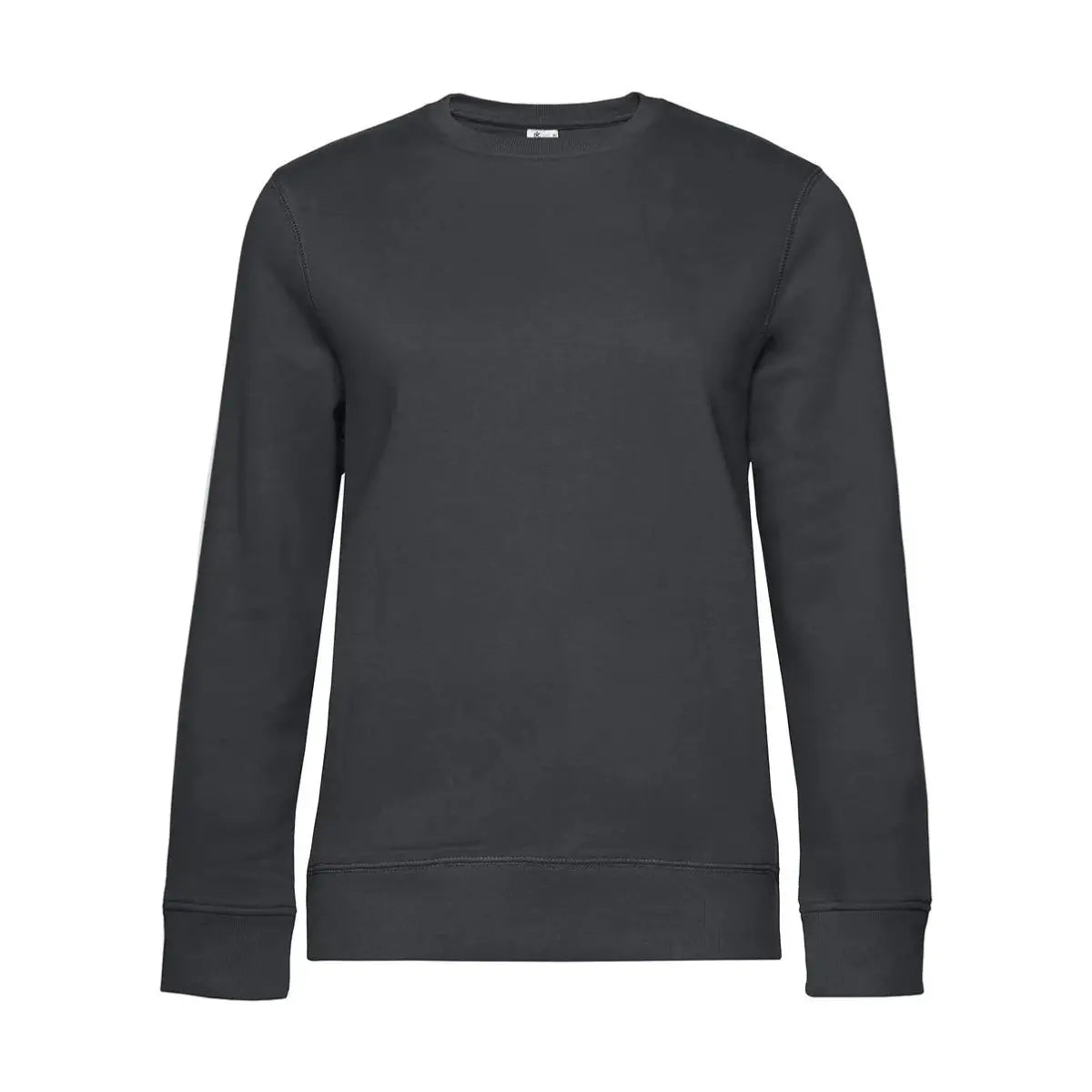 B&C QUEEN Crew Neck_° Collegepaita - Harmaa (Asphalt) / XS - Yritystekstiilit