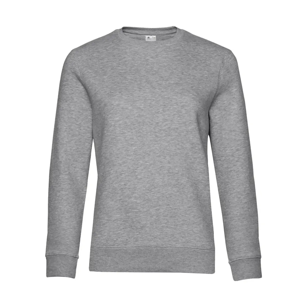 B&C QUEEN Crew Neck_° Collegepaita - Harmaa (Heather Grey) / XS - Yritystekstiilit