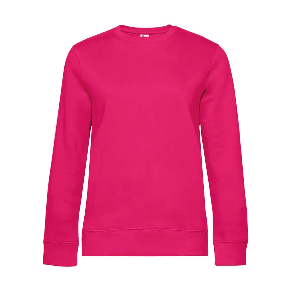 B&C QUEEN Crew Neck_° Collegepaita - Punainen (Magenta Pink) / XS - Yritystekstiilit