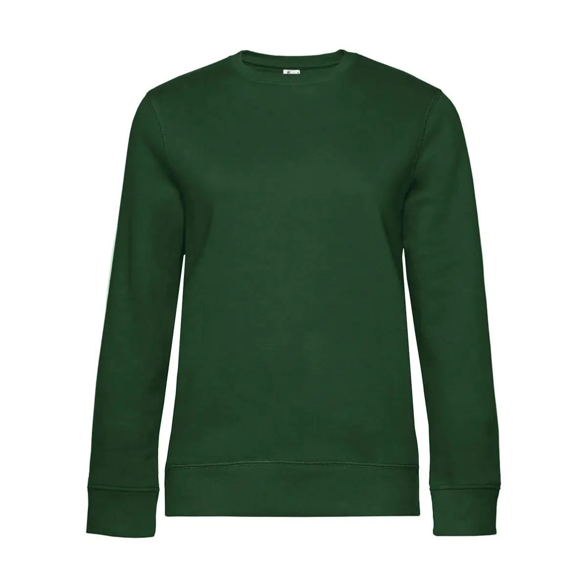 B&C QUEEN Crew Neck_° Collegepaita - Vihreä (Bottle Green) / XS - Yritystekstiilit