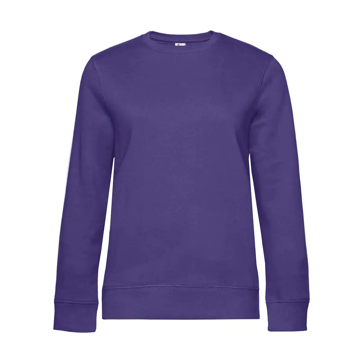 B&C QUEEN Crew Neck_° Collegepaita - Violetti (Radiant Purple) / XS - Yritystekstiilit