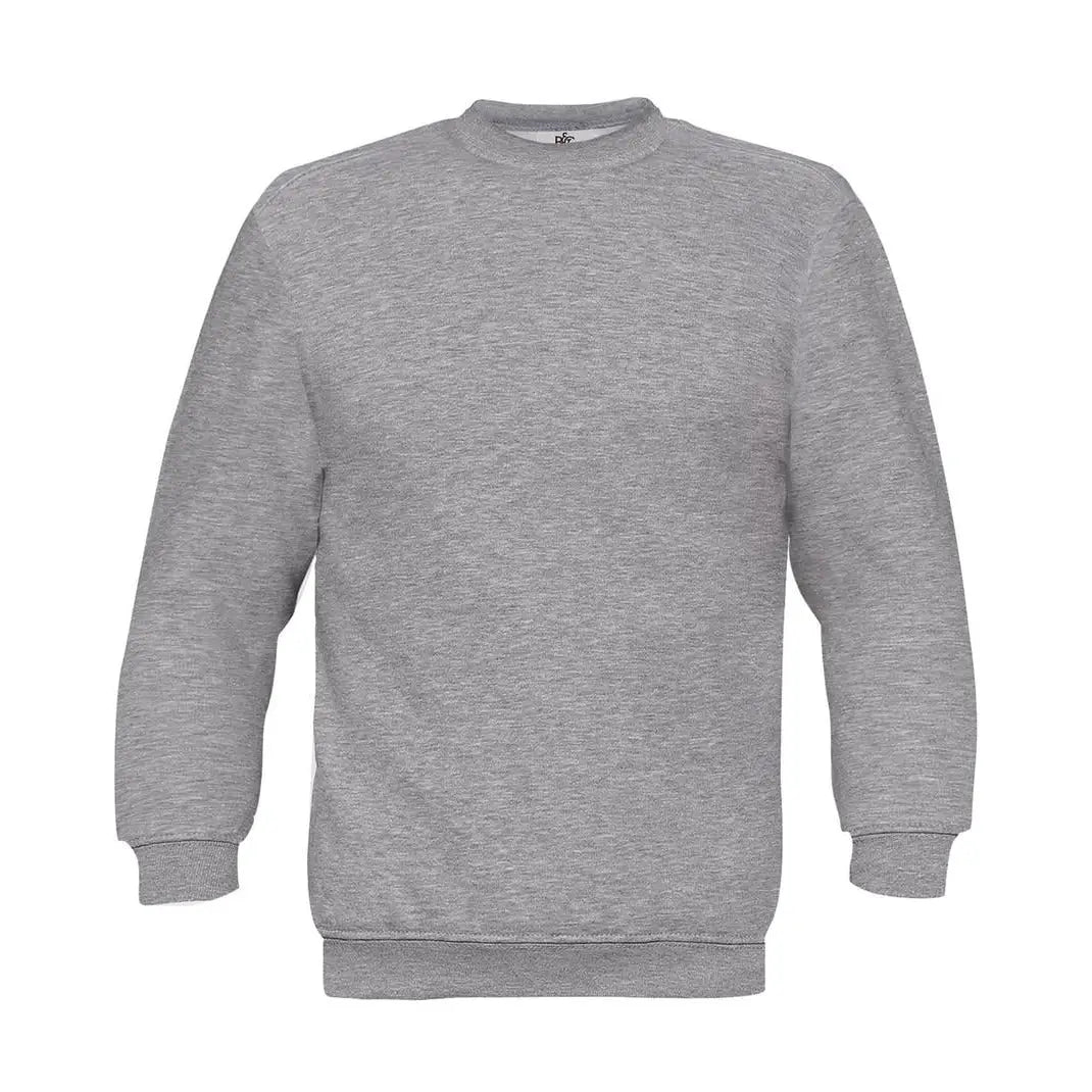 B&C Set In College - Harmaa (Heather Grey) / S - Yritystekstiilit