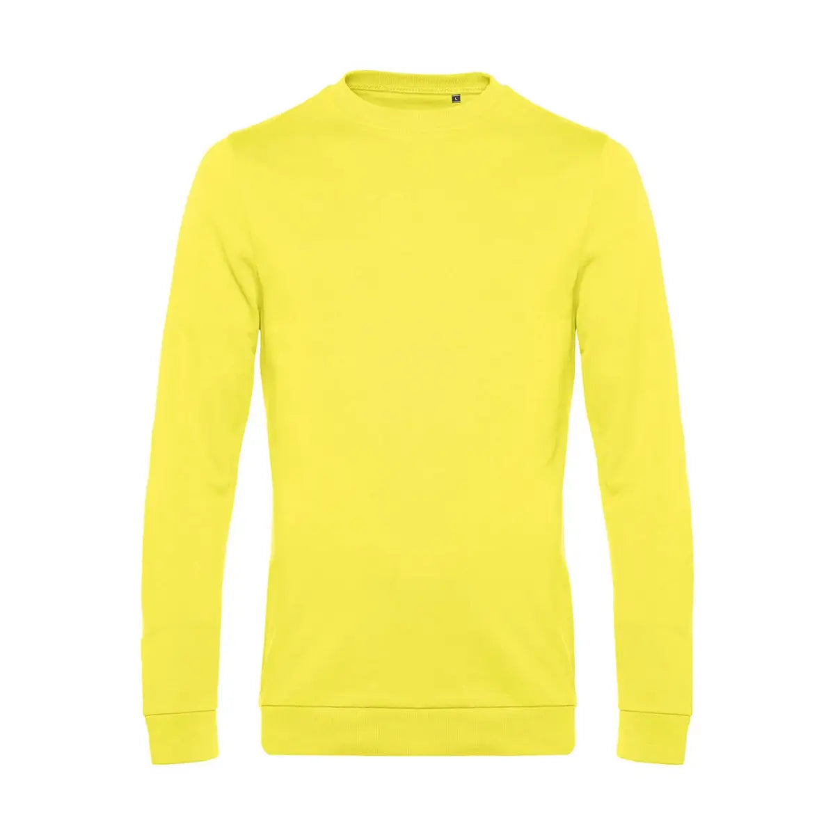 B&C #Set In French Terry College - Keltainen (Solar Yellow) / XS - Yritystekstiilit