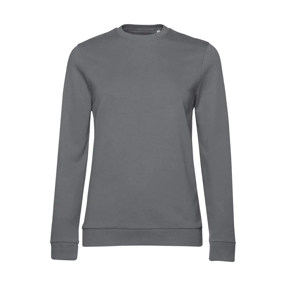 B&C #Set In French Terry Naisten College - Harmaa (Elephant Grey) / XS - Yritystekstiilit