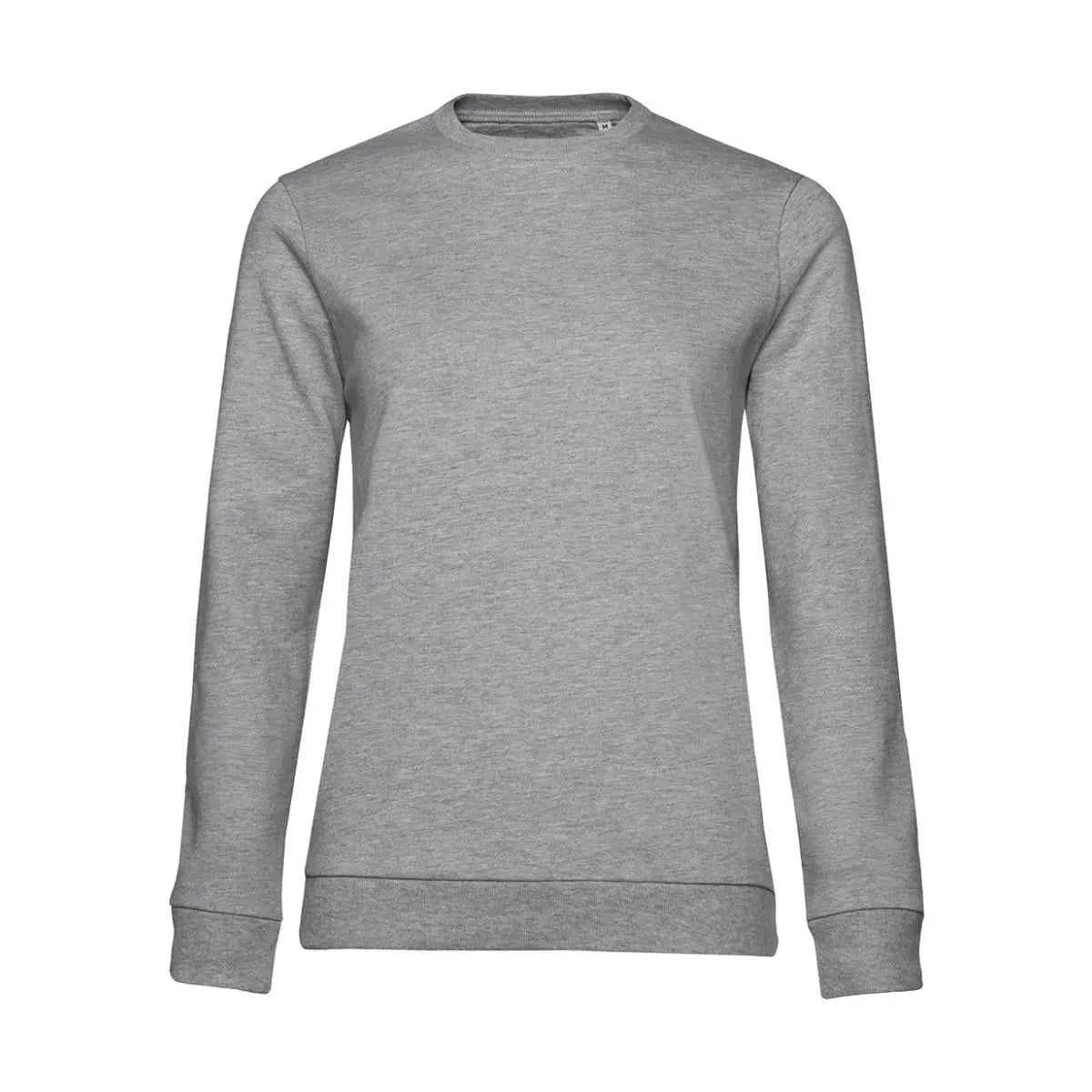 B&C #Set In French Terry Naisten College - Harmaa (Heather Grey) / XS - Yritystekstiilit