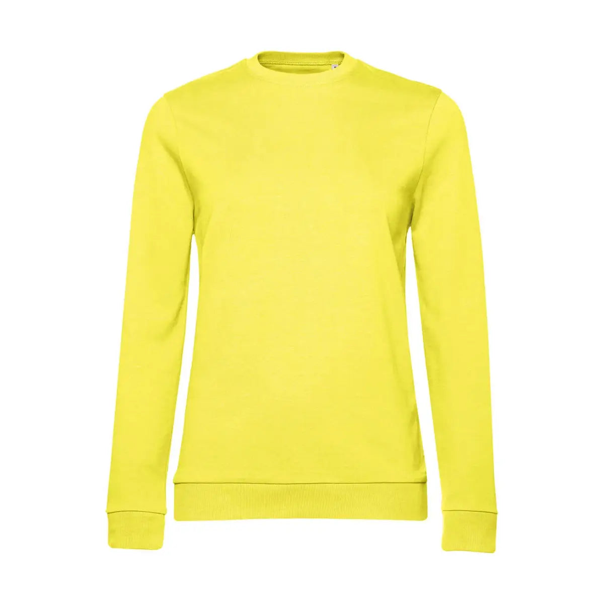 B&C #Set In French Terry Naisten College - Keltainen (Solar Yellow) / XS - Yritystekstiilit