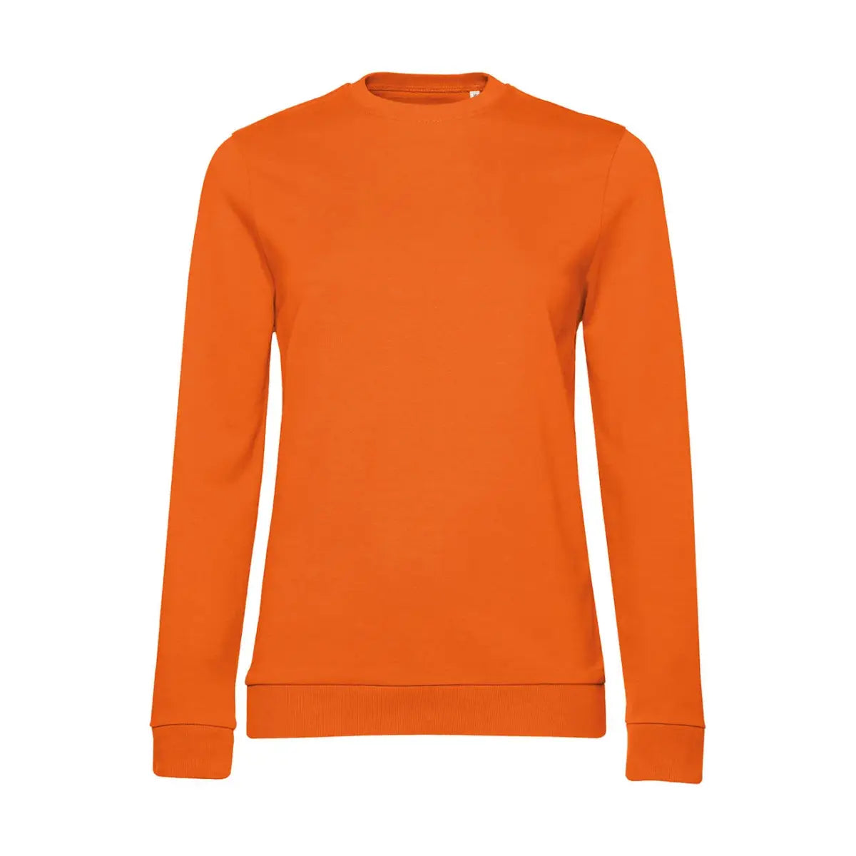 B&C #Set In French Terry Naisten College - Oranssi (Pure Orange) / XS - Yritystekstiilit