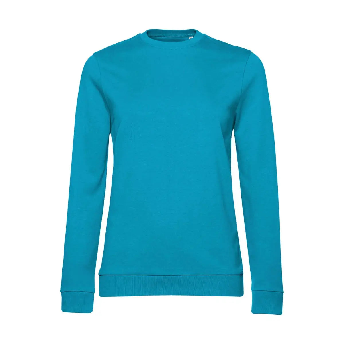 B&C #Set In French Terry Naisten College - Sininen (Hawaiian Blue) / XS - Yritystekstiilit