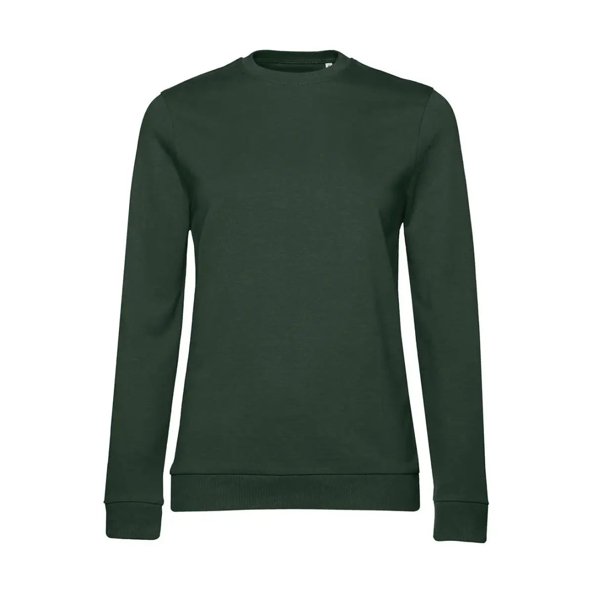 B&C #Set In French Terry Naisten College - Vihreä (Forest Green) / XS - Yritystekstiilit