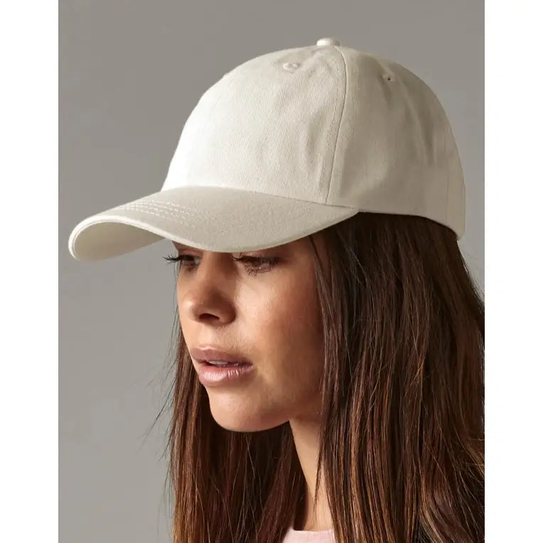 Beechfield Organic Cotton 6 Paneelinen Dad Cap B652N - Päähineet