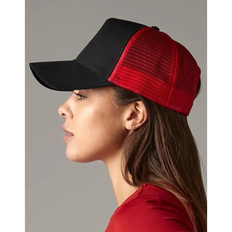 Beechfield Snapback Trucker B640 Lippalakki omalla logolla - Yritystekstiilit