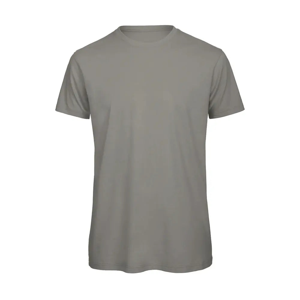 Bella & Canvas Organic Inspire T/men T-Paita Orgaaninen Puuvilla - Harmaa (Vaalea) / S - Yritystekstiilit