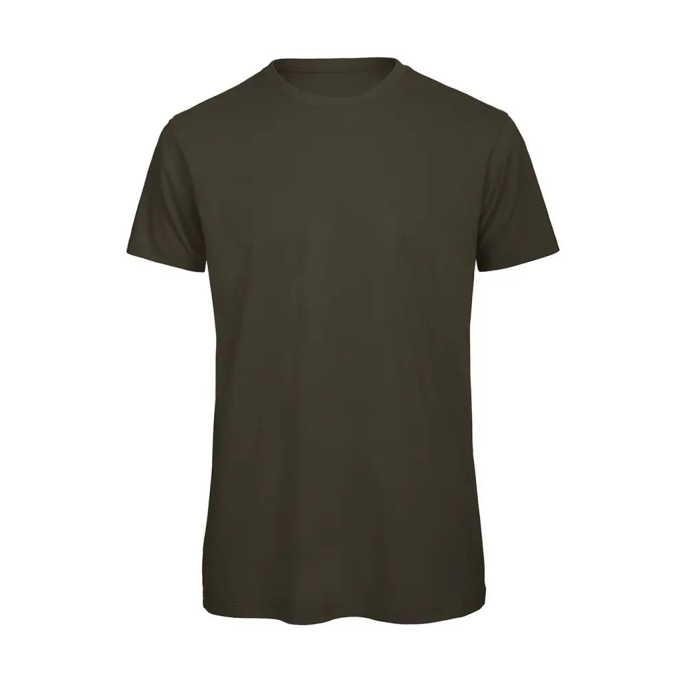 Bella & Canvas Organic Inspire T/men T-Paita Orgaaninen Puuvilla - Khaki (Khaki Green) / S - Yritystekstiilit