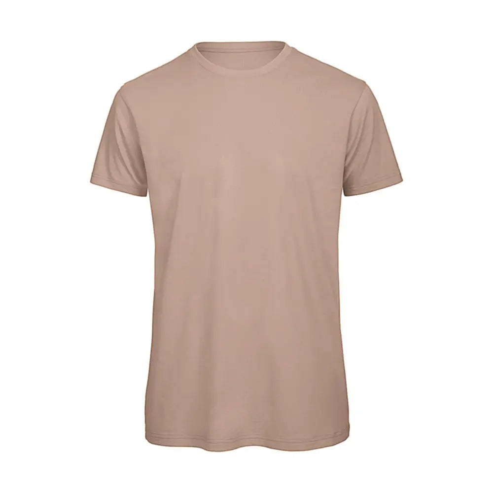 Bella & Canvas Organic Inspire T/men T-Paita Orgaaninen Puuvilla - Punainen (Millenial Pink) / S - Yritystekstiilit