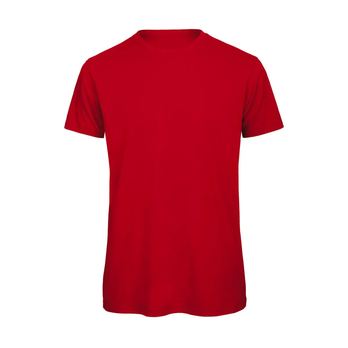 Bella & Canvas Organic Inspire T/men T-Paita Orgaaninen Puuvilla - Punainen / S - Yritystekstiilit