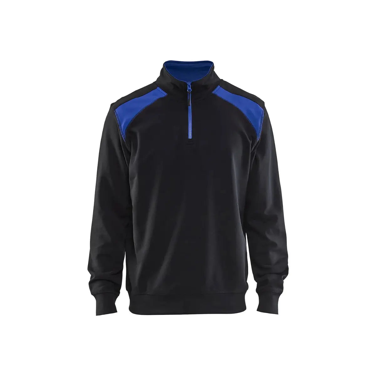 Blåkläder College lyhyt vetoketju 33531158 - Musta/Keskisininen / XXXL - Blåkläder työvaatteet