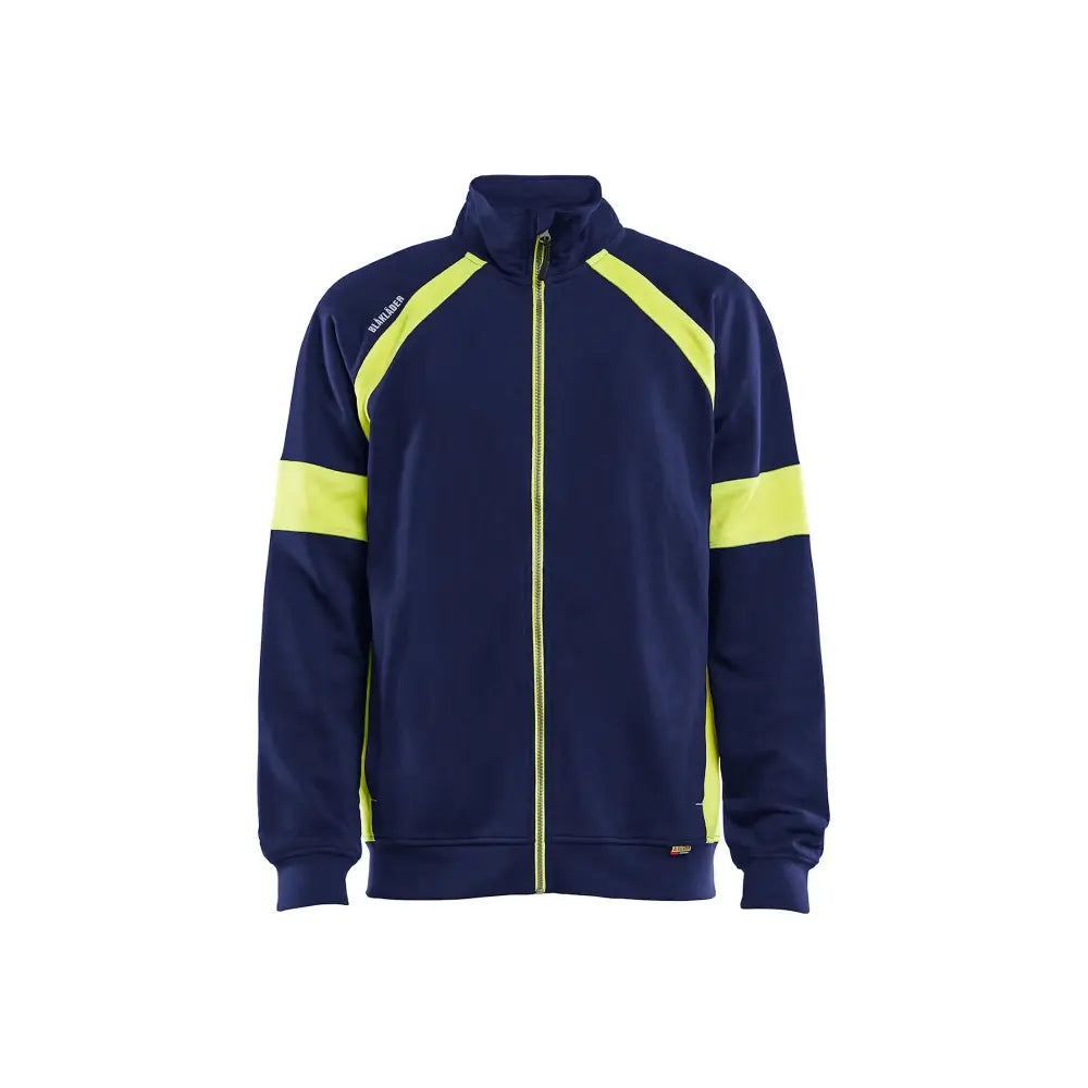 Blåkläder College vetoketjulla 35671158 - Mariininsininen/Huomiokeltainen / 6XL - Blåkläder työvaatteet