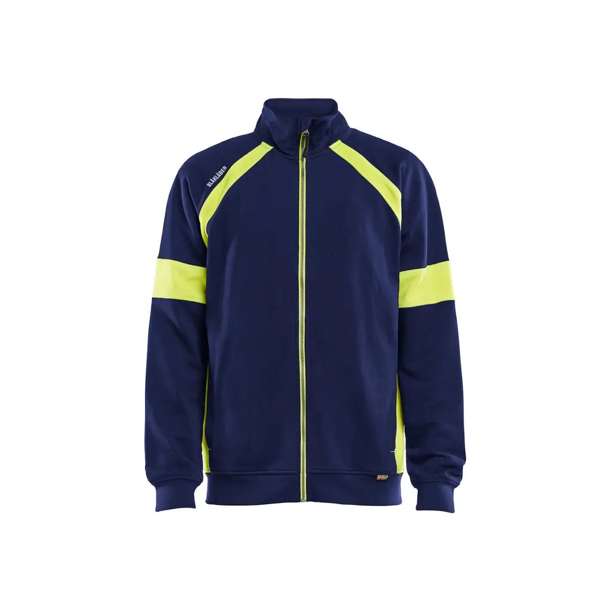 Blåkläder College vetoketjulla 35671158 - Mariininsininen/Huomiokeltainen / 6XL - Blåkläder työvaatteet