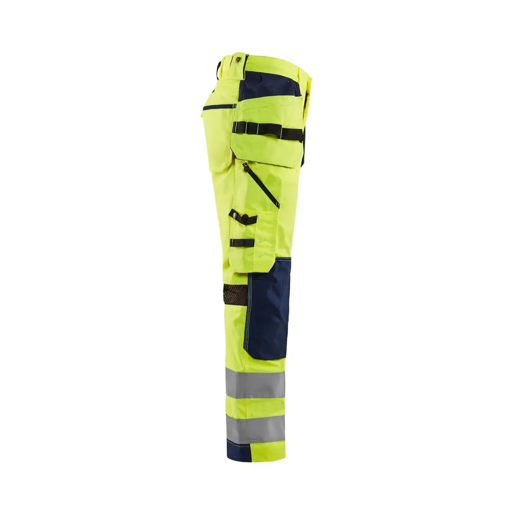 Blåkläder Hengittävät highvis riipputaskuhousut 15651811 - Työvaatteet