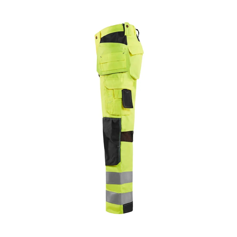 Blåkläder Hengittävät highvis riipputaskuhousut 15651811 - Työvaatteet
