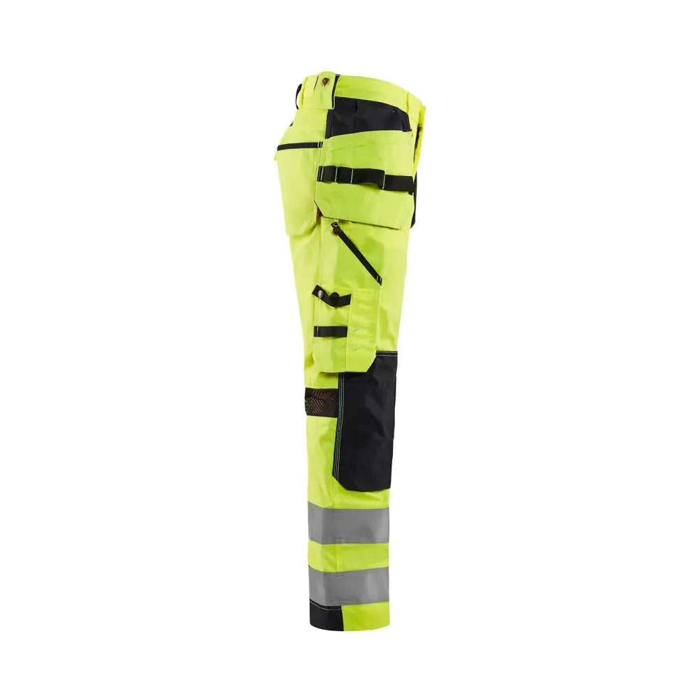 Blåkläder Hengittävät highvis riipputaskuhousut 15651811 - Työvaatteet