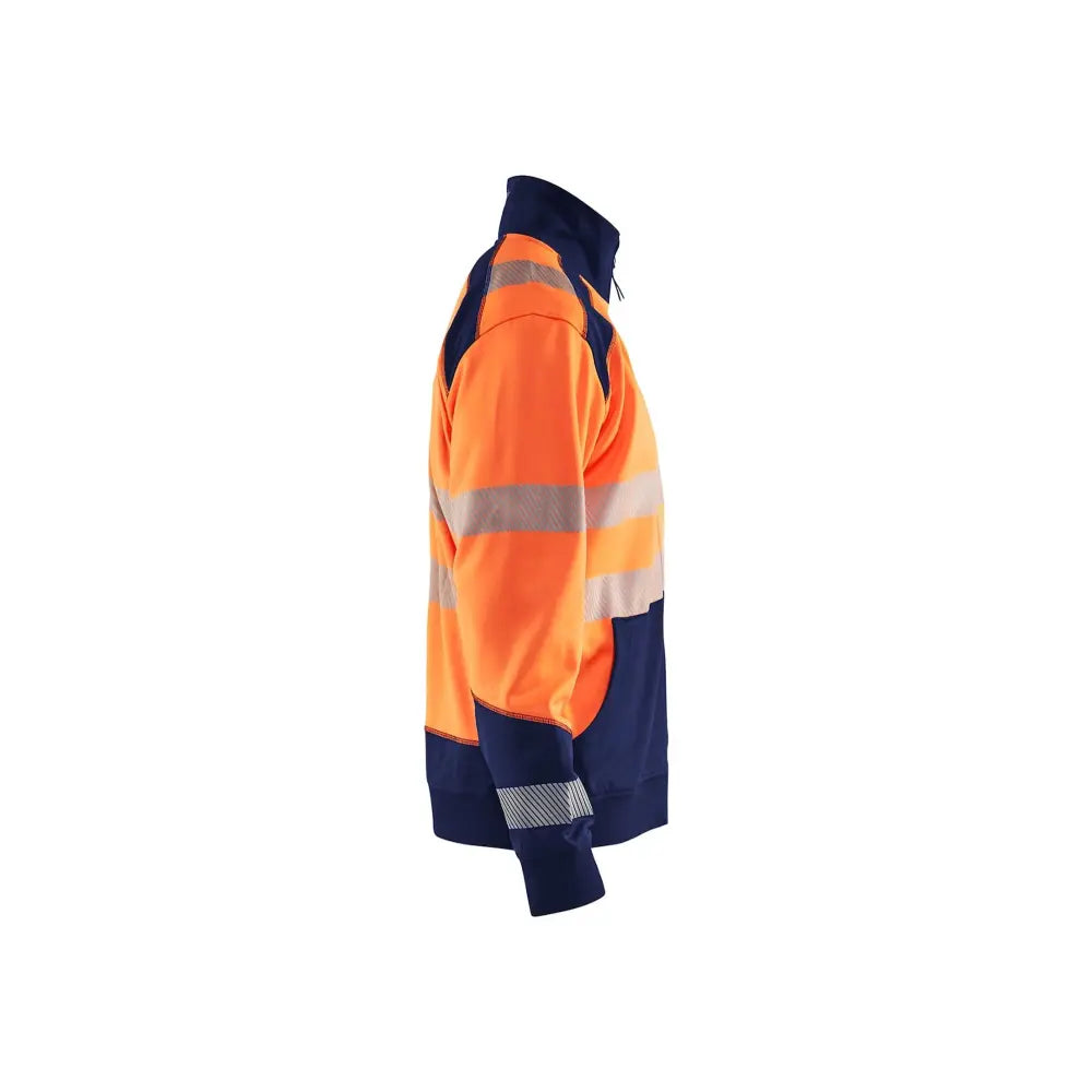 Blåkläder Highvis collegepaita lyhyellä vetoketjulla 35562528 - Blåkläder työvaatteet