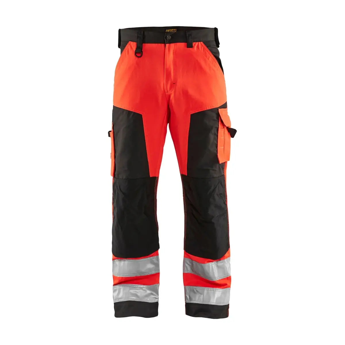 Blåkläder Highvis housut 15661811 - Huomiopunainen/Musta / C64 - Työvaatteet