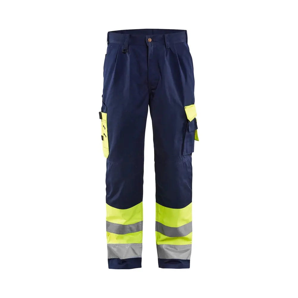 Blåkläder Highvis housut 15841860 - Huomiokeltainen/Mariininsininen / D120 - Työvaatteet