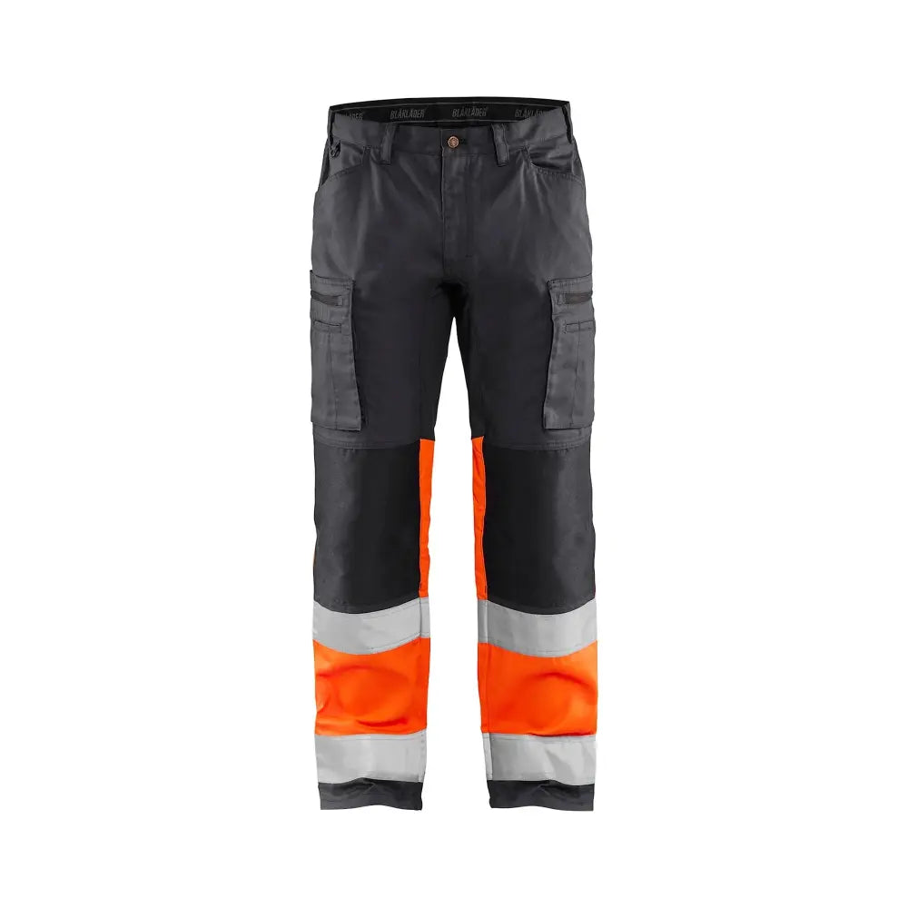 Blåkläder Highvis housut stretch 15511811 - Grafiitinharmaa/Huomiooranssi / C150 - Työvaatteet