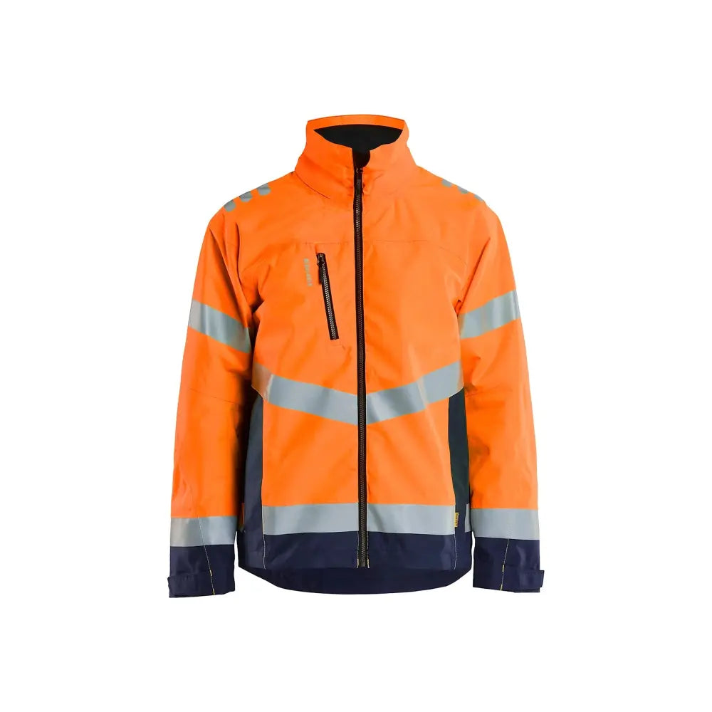 Blåkläder Highvis kuoritakki 47601977 - Huomio-oranssi/Mariininsininen / XL - Blåkläder työvaatteet