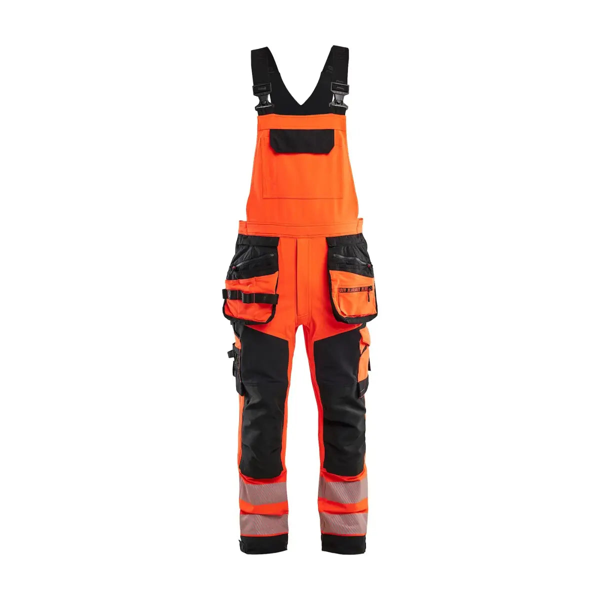 Blåkläder Highvis lappuhaalari 4-way stretch 26261648 - Huomiopunainen/Musta / D124 - Työvaatteet