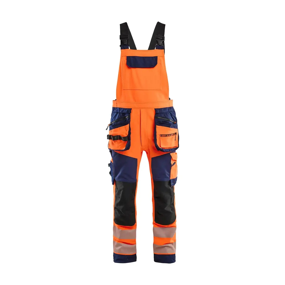 Blåkläder Highvis lappuhaalari 4-way stretch 26261648 - Huomio-oranssi/Mariininsininen / D124 - Työvaatteet