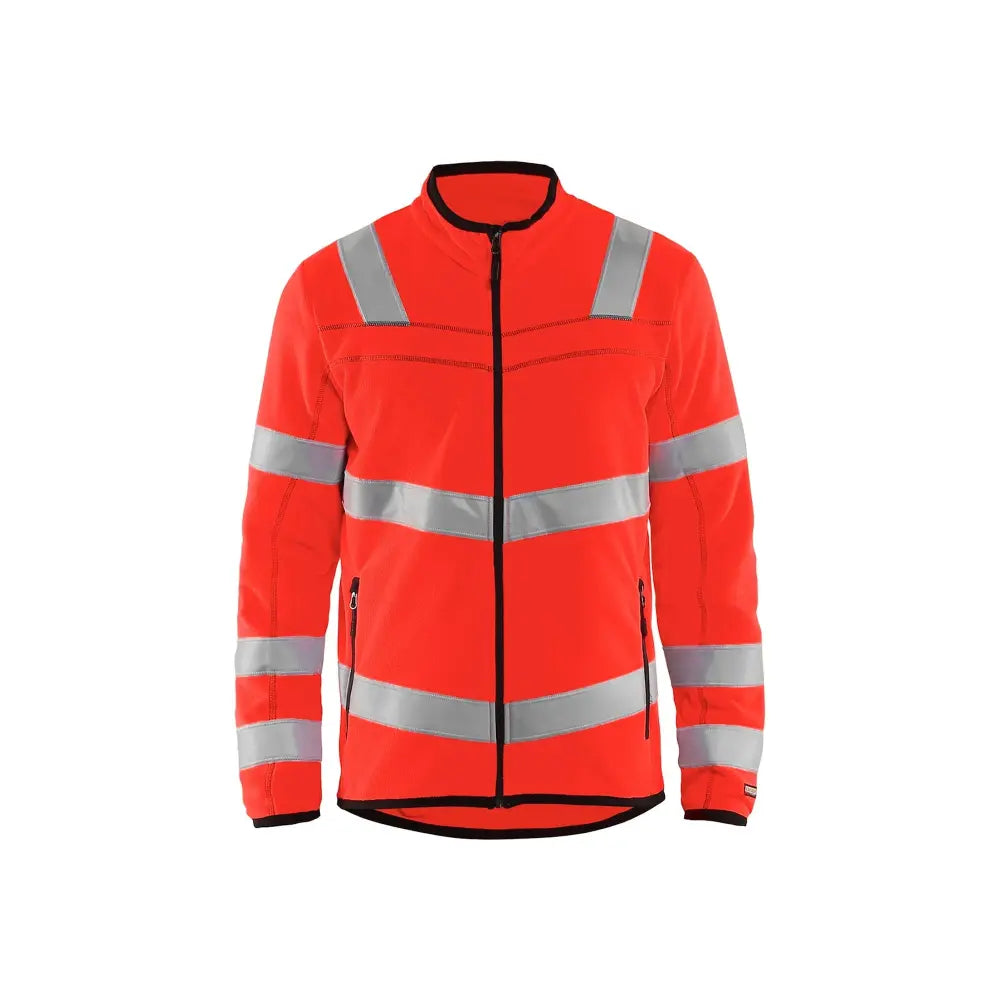 Blåkläder Highvis microfleecetakki 49411010 - Huomiopunainen / XS - Blåkläder työvaatteet