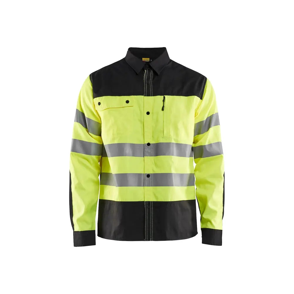 Blåkläder Highvis paita 32551817 - Huomiokeltainen/Musta / S - Blåkläder työvaatteet