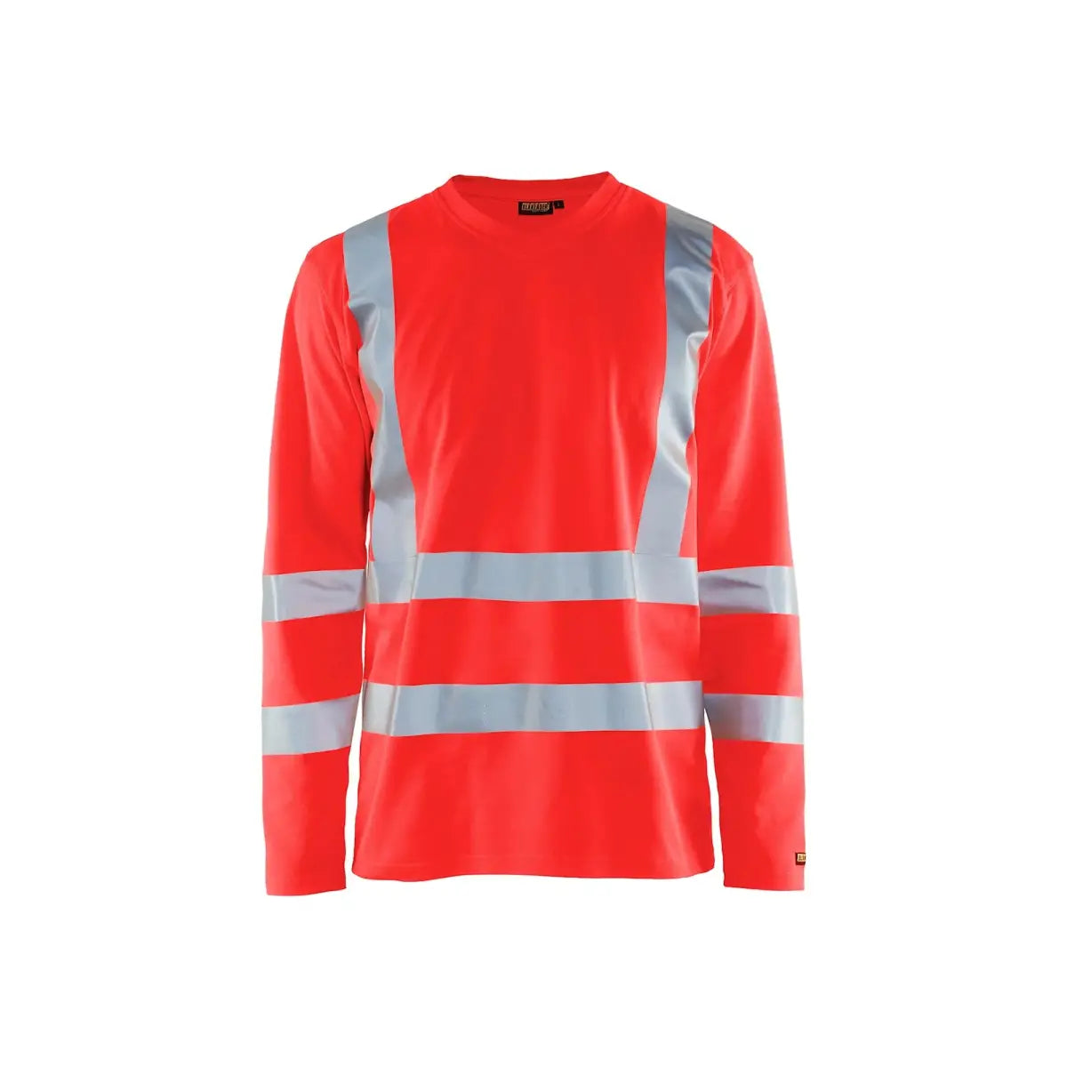 Blåkläder Highvis pitkähihainen t-paita UV-suoja 33811070 - Huomiopunainen / XL - Blåkläder työvaatteet