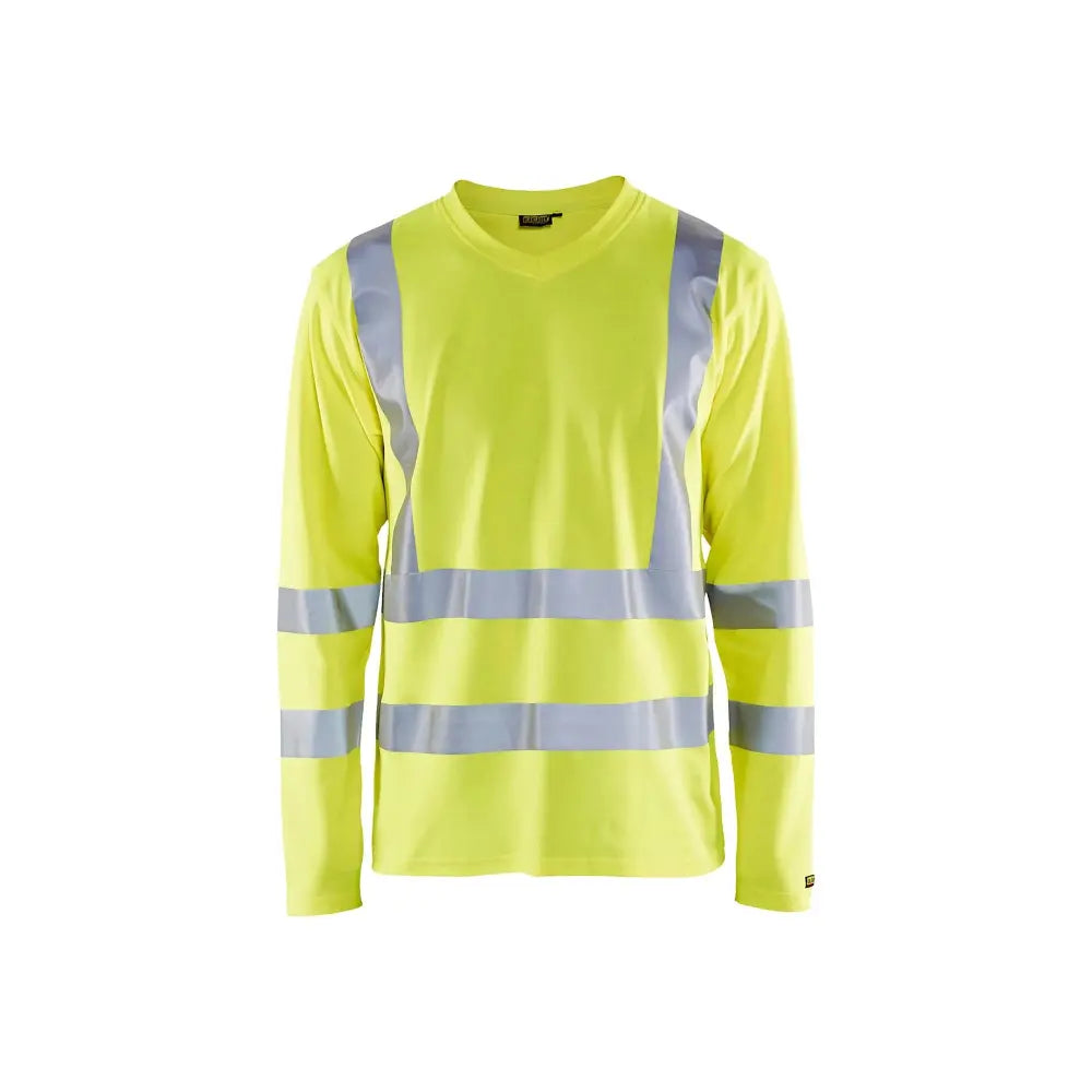 Blåkläder Highvis pitkähihainen t-paita UV-suoja 33811070 - Huomiokeltainen / XS - Blåkläder työvaatteet