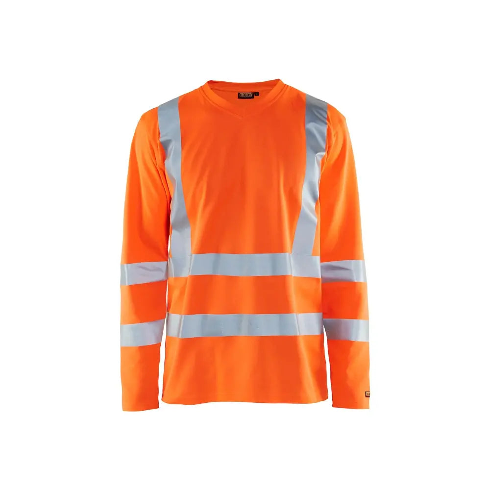 Blåkläder Highvis pitkähihainen t-paita UV-suoja 33811070 - Huomio oranssi / XL - Blåkläder työvaatteet