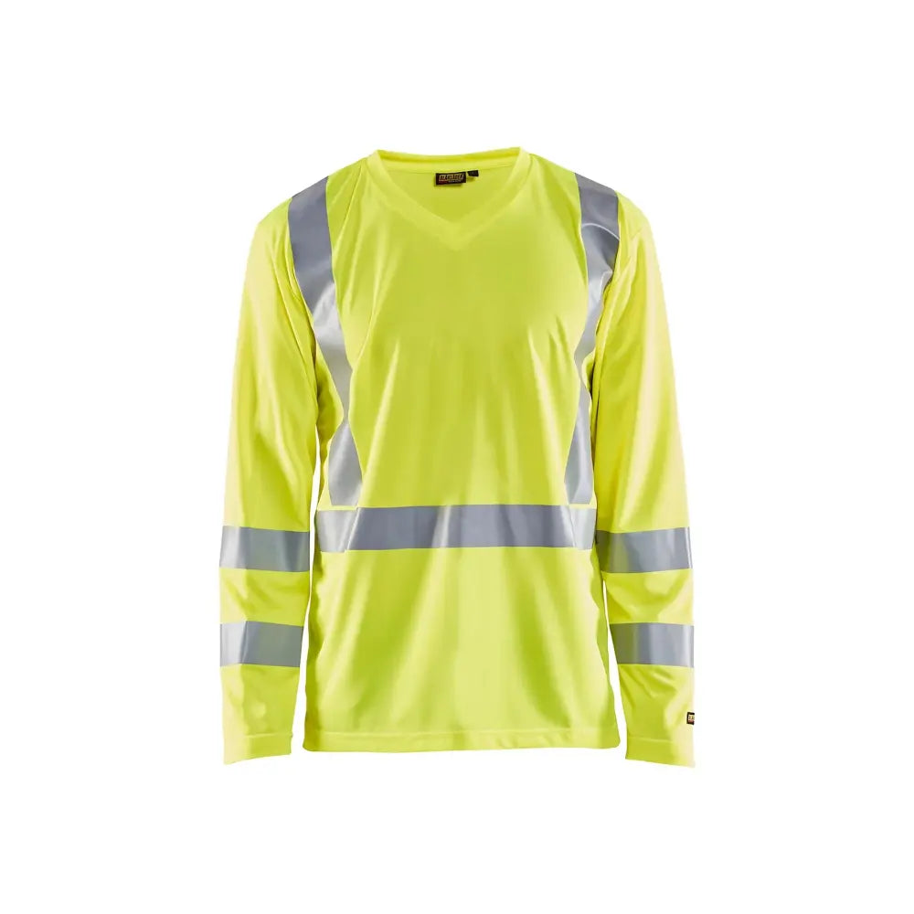 Blåkläder Highvis pitkähihainen t-paita UV-suoja 33831011 - Huomiokeltainen / S - Blåkläder työvaatteet